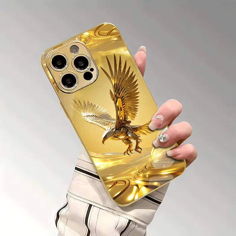 Royal Eagle Gold Chrome Case