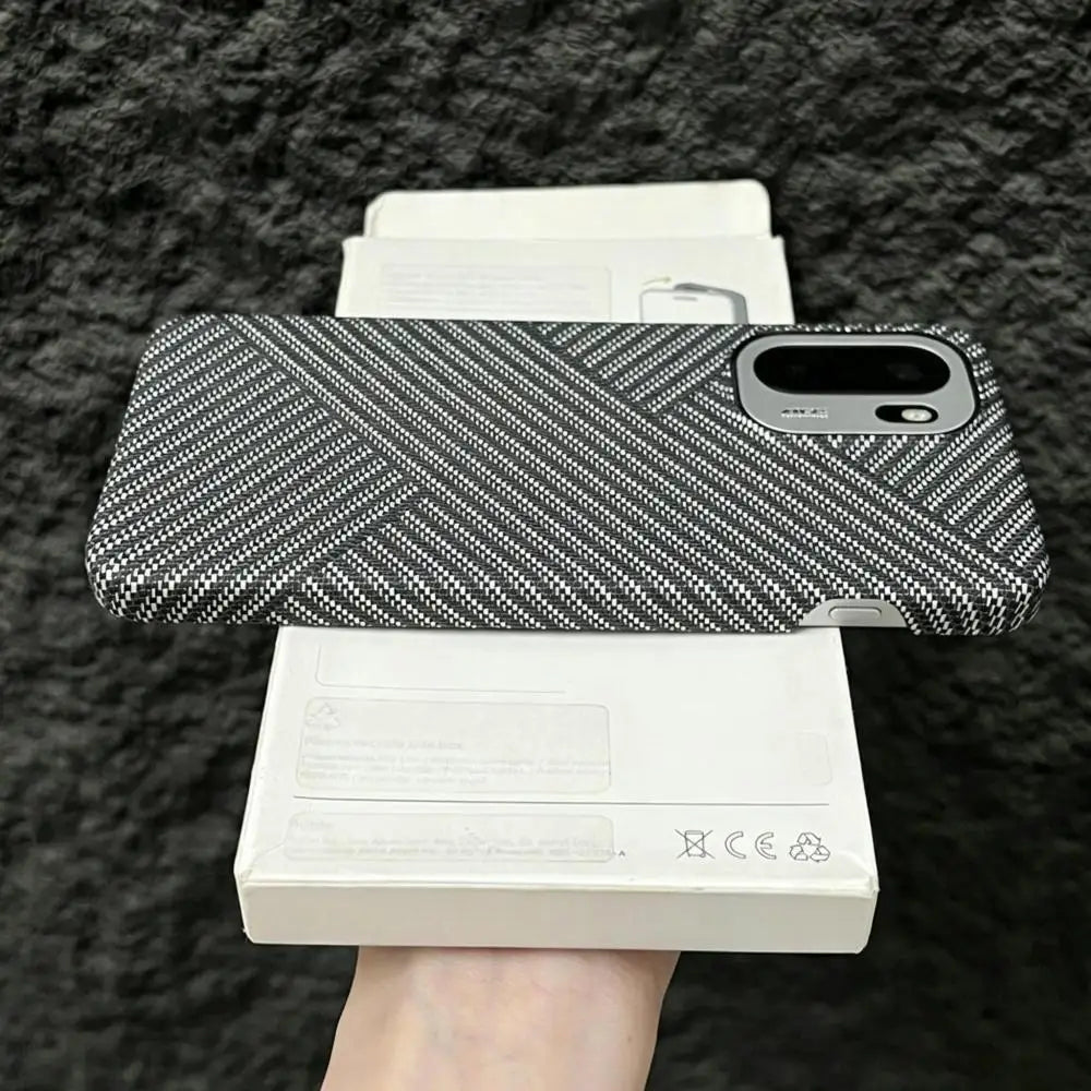 OnePlus Series - Carbon Fiber Texture Shield Case