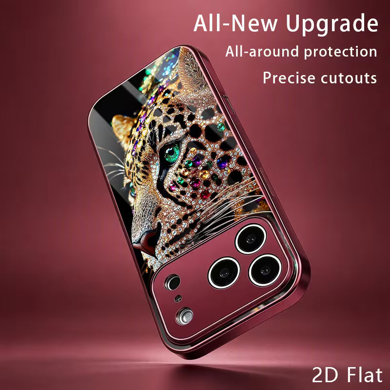 Jeweled Leopard Luxe Case
