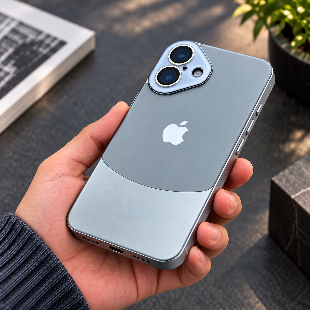 Titanium Frost Dual Tone Case