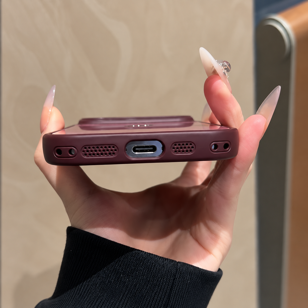 Burgundy Gradient Case