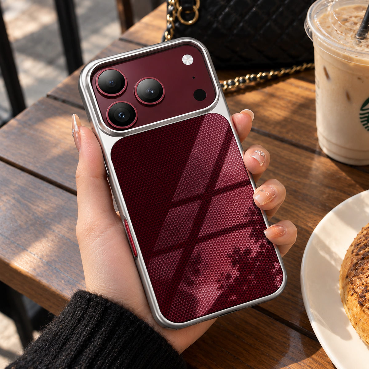 Onyx Diamond Texture Case
