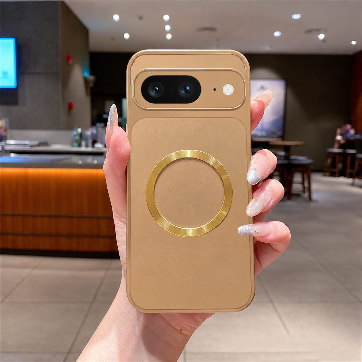 Google Pixel - Golden Halo MagSafe Case