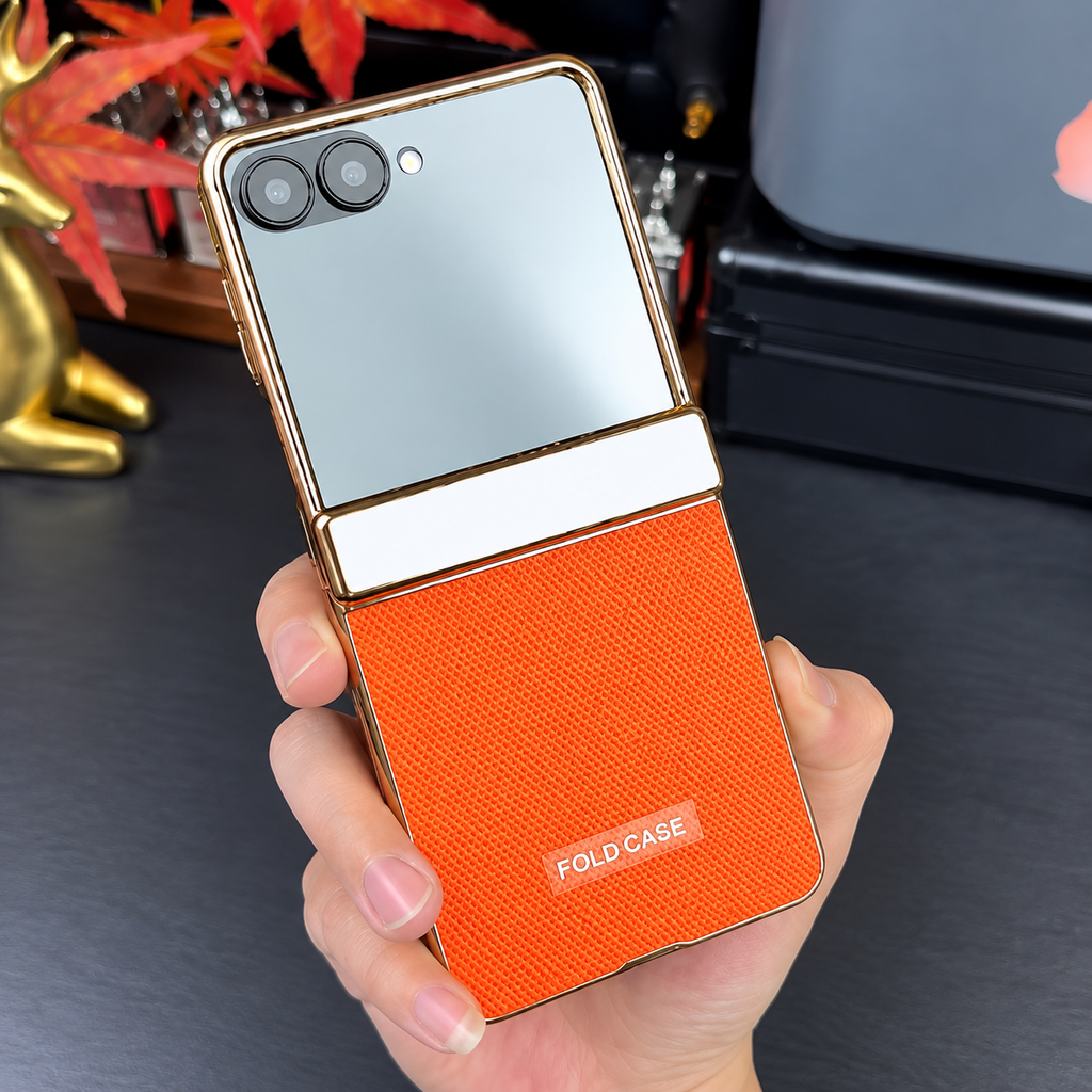 Orange Prestige Flip Case