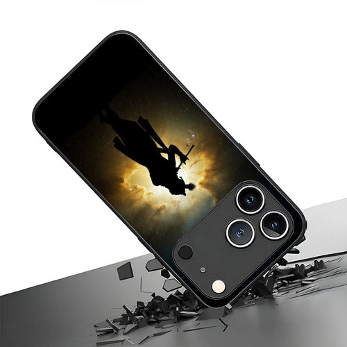 Celestial Krishna Silhouette Case