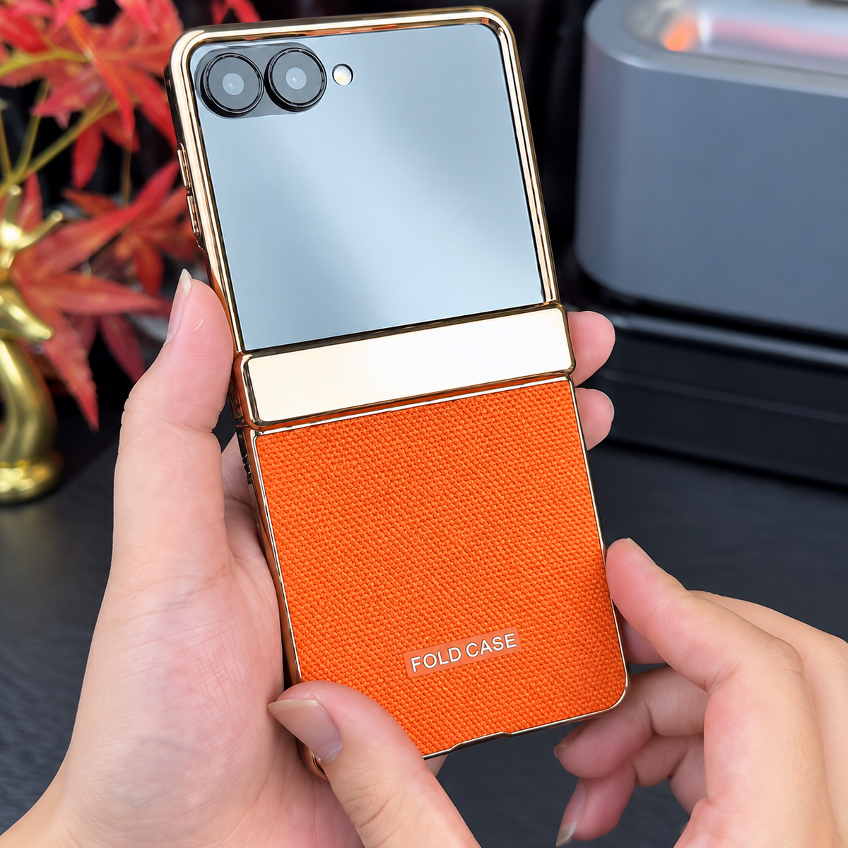 Orange Prestige Flip Case