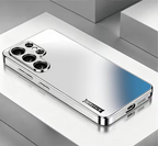 Frosted Silver Mirror Case