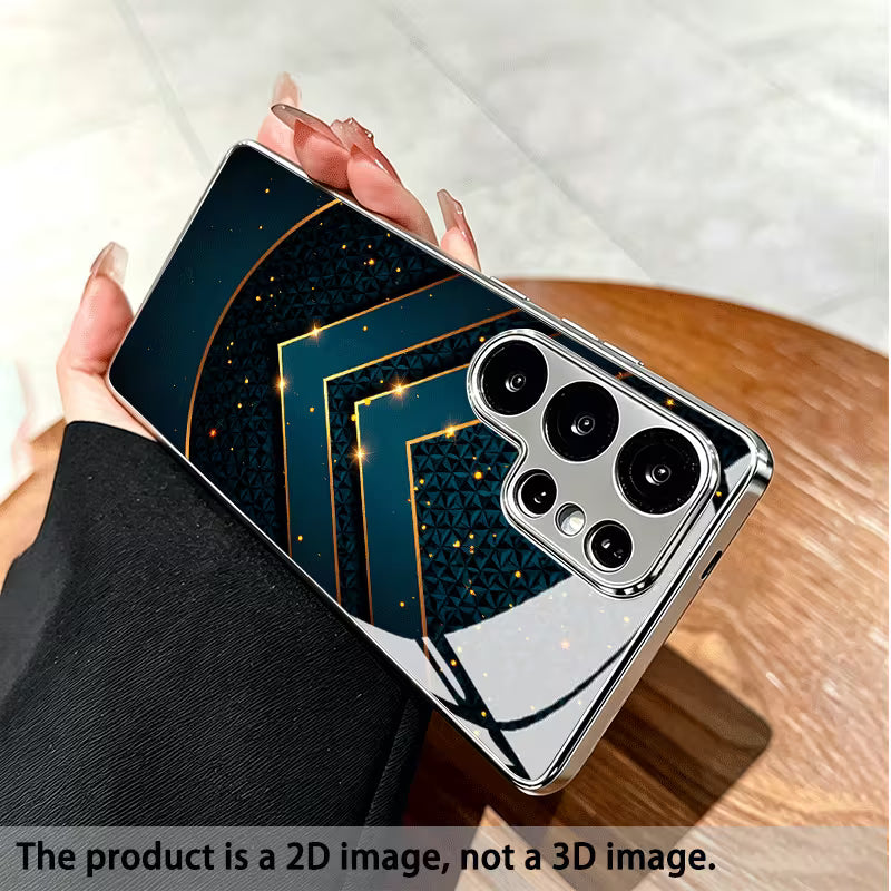 Samsung Galaxy - Midnight Chevron Luxe Case