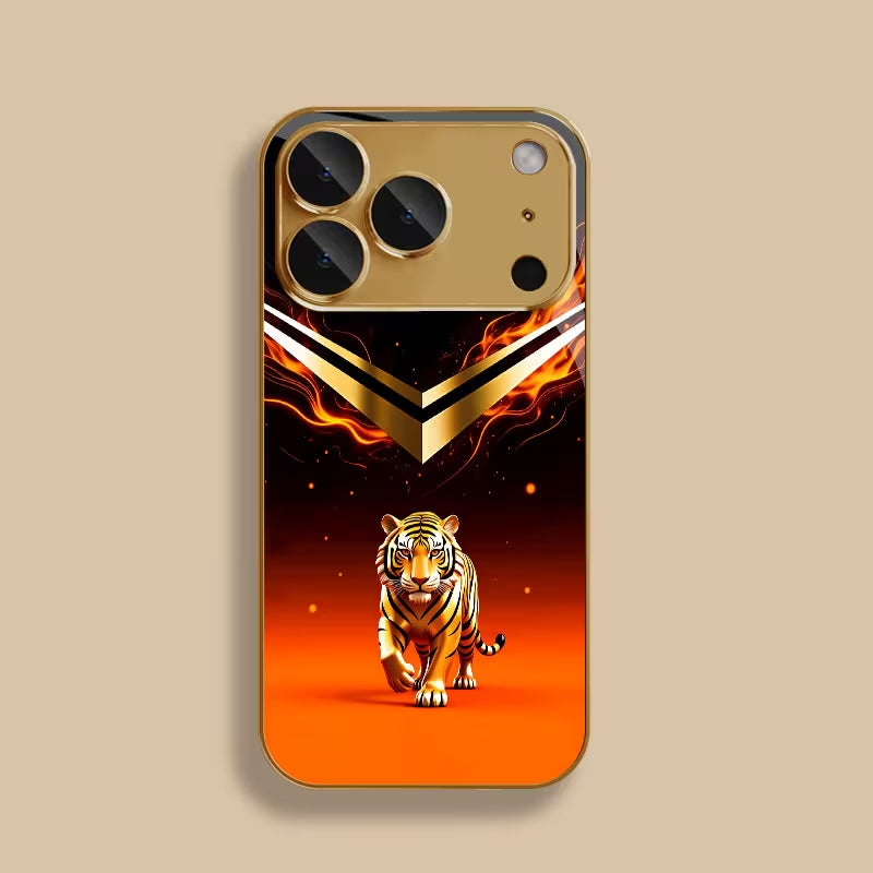Golden Tiger Armor Case