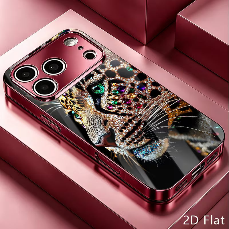 Jeweled Leopard Luxe Case