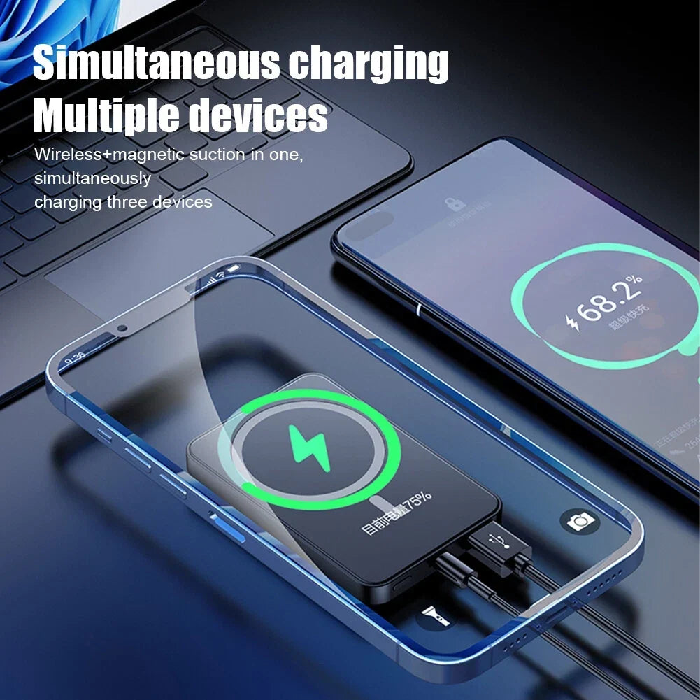 22.5 W Ultra-thin Magnetic Power Bank