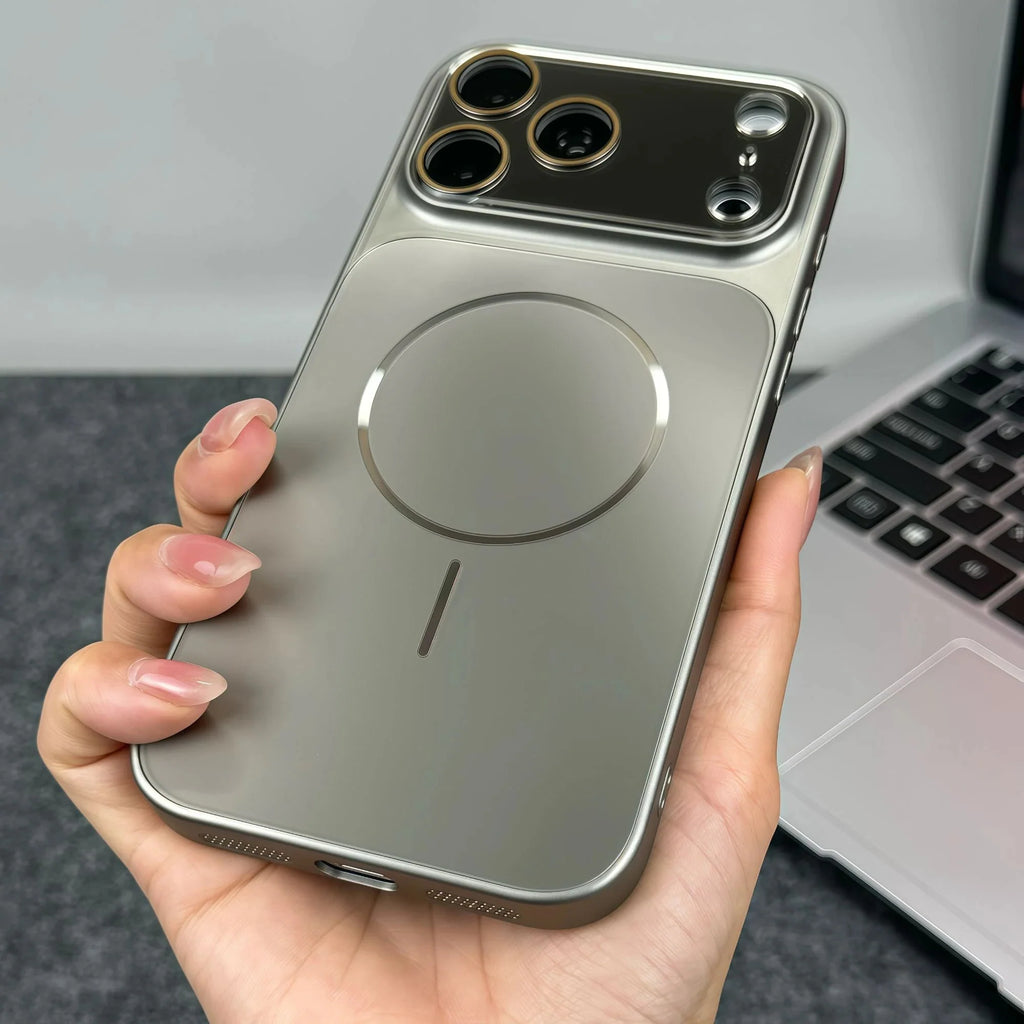Azure Titanium MagSafe Case